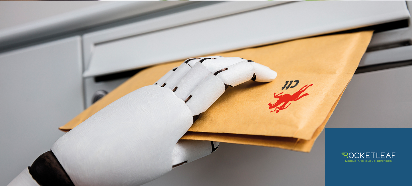 Robo a entregar correio.