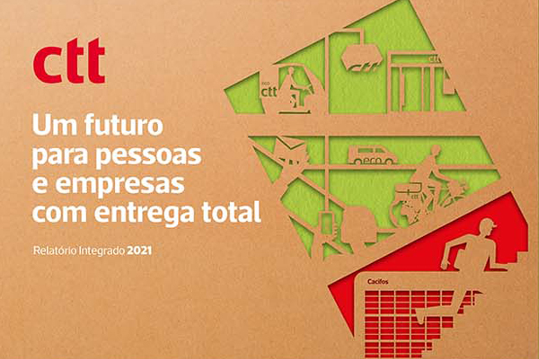 Imagem que demonstram que os CTT para além de ser uma empresa com entrega total, preocupa-se com o futuro das pessoas.