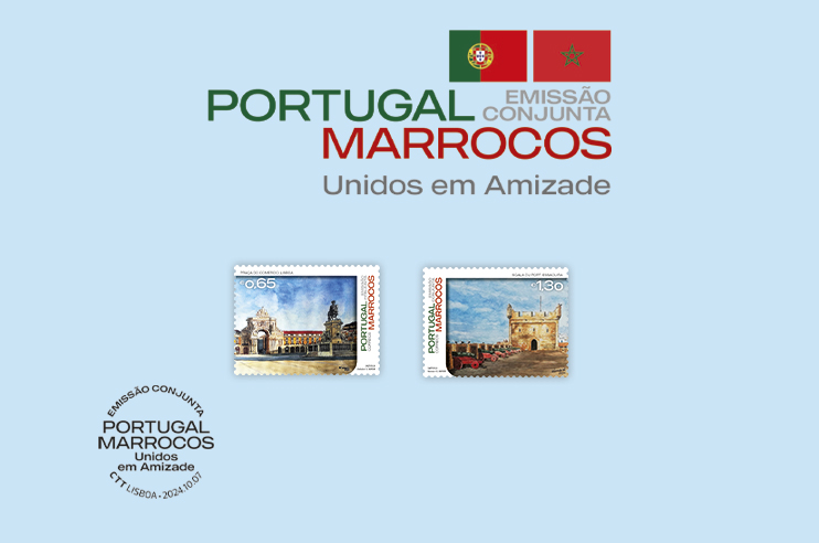 Plano emissão Portugal e Marrocos Unidos na Amizade
