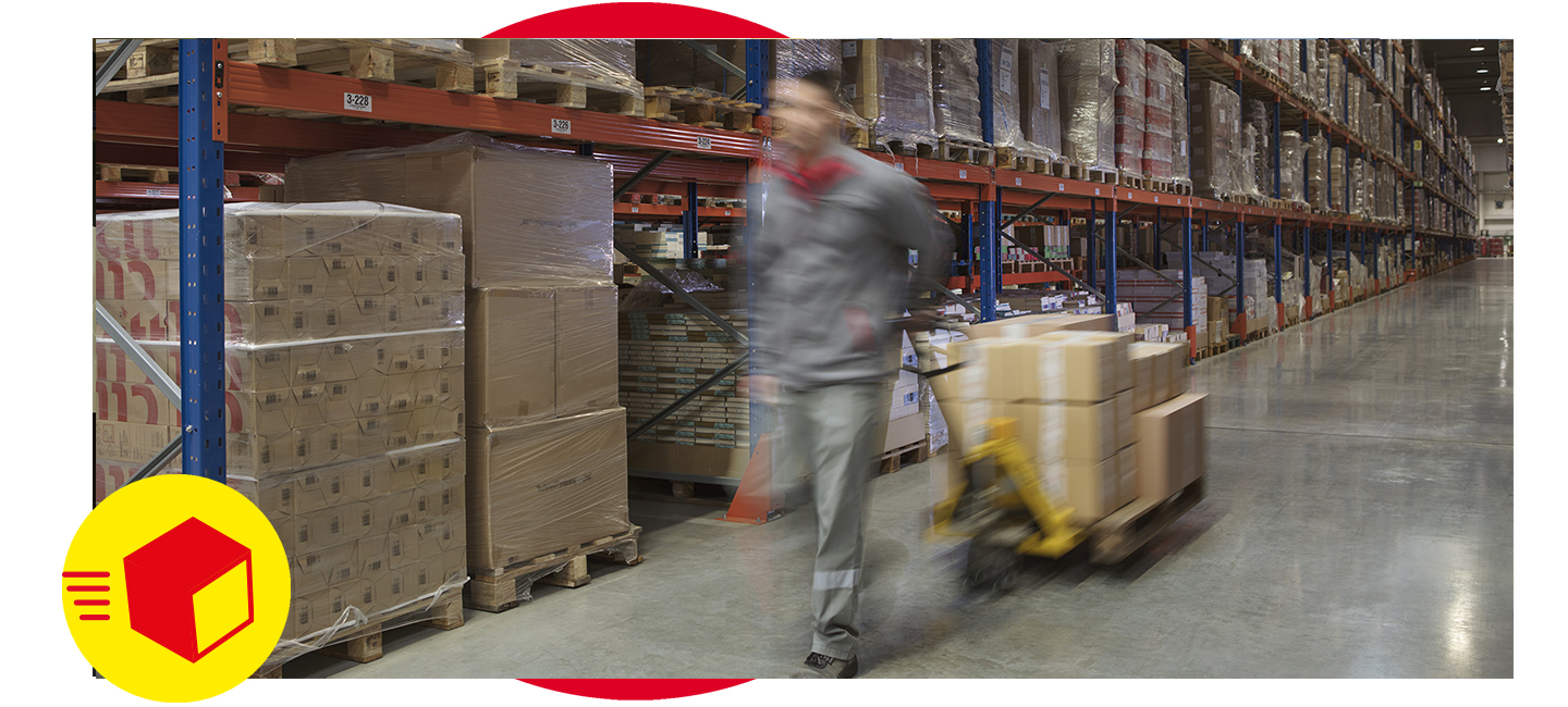 Imagem de armazém de encomendas