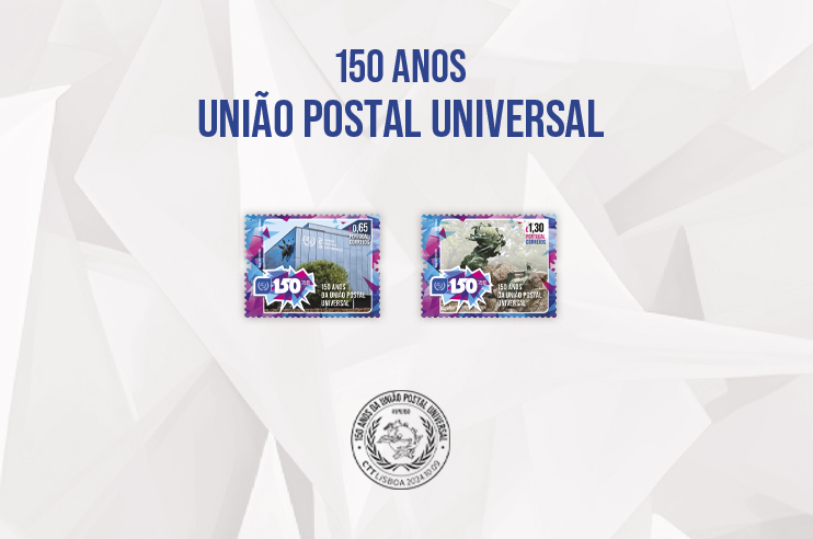 Plano emissão dos 150 Anos da União Postal Universal