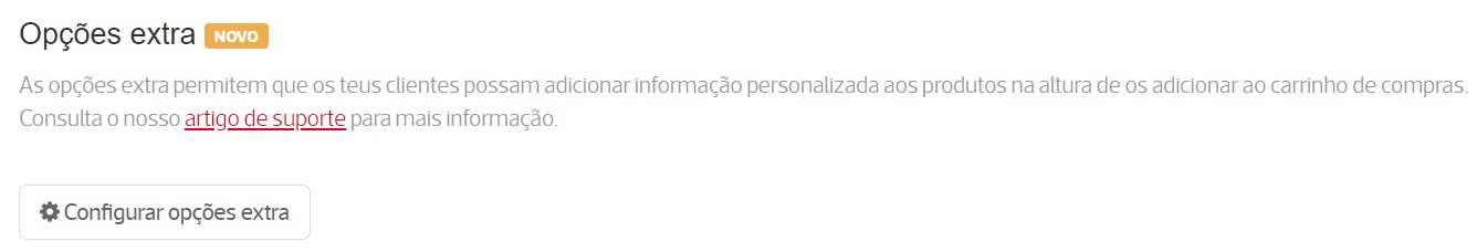 Op&ccedil;&otilde;es extra de produto fig1