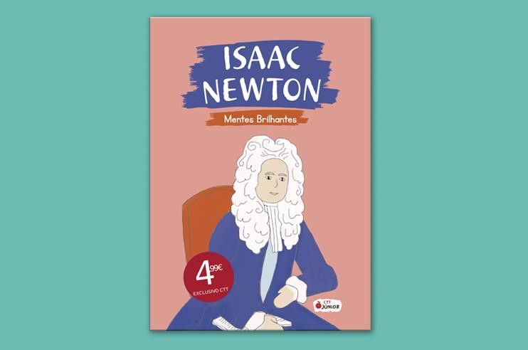 Capa do livro Isaac Newton.