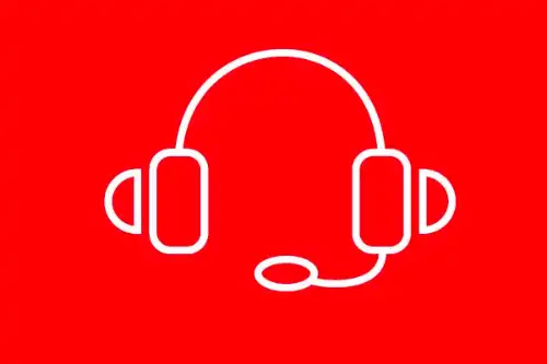 ícone de atendimento telefónico